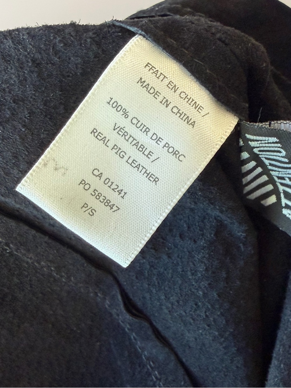 Simons Twik Suede Mini Skirt in Black | Small - Picture 7 of 7